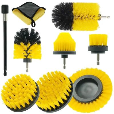 Bohrbürste für die Reinigung - Power Scrubber Brush Towel Kit mit Extend-Befestigung für Auto View More