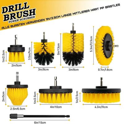 Bohrbürste für die Reinigung - Power Scrubber Brush Towel Kit mit Extend-Befestigung für Auto View More