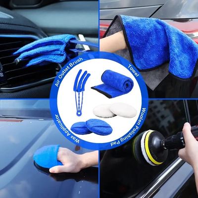 26 Stück Autodetail-Pinsel-Set für Auto-Reinigungswerkzeuge für den Innenraum