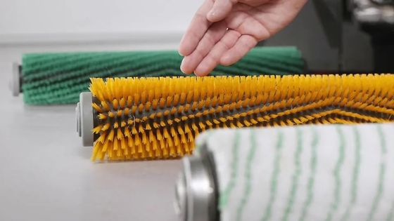 Zylindrische Nylon-Industrie-Rollerbürste zur Reinigung von Förderbanden