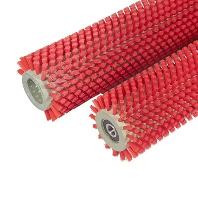 Zylindrische Nylon-Industrie-Rollerbürste zur Reinigung von Förderbanden