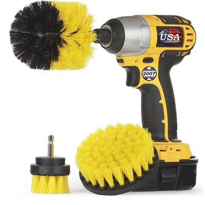 3pcs Power Scrubber Brush Sets Elektrische Bohrmaschine Reinigungsbürste Werkzeug für kabellose Bohr Anschluss Kit Power Scrub Brush