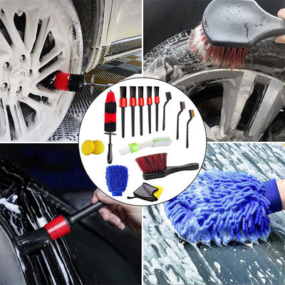 Fabrik-Direktlieferung 15 Stück Detail-Bürstsatz für Auto-Motorräder