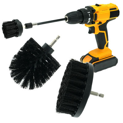 Kabellose Bohrbürste Bürste Anschluss Power Scrubber Set 4 Stück