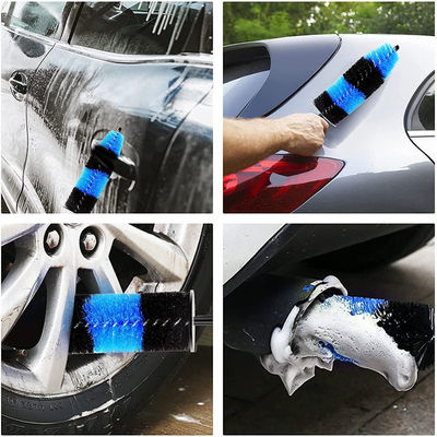 18 PCS Auto-Detail-Bürsten Auto Wasch-Bürsten-Kit zum Reinigen von Auto-Rädern