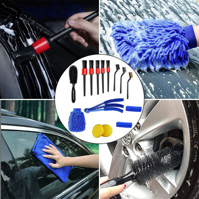 Fabrikpreis 15 Stück Weichhaar Autobürste Detailreinigung Autotools für saubere Lüftungsöffnungen