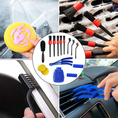Fabrikpreis 15 Stück Weichhaar Autobürste Detailreinigung Autotools für saubere Lüftungsöffnungen