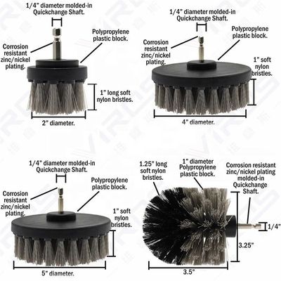 Neueste Grau Auto Reinigung Set 16PCS Auto Reinigung Werkzeuge für Autowaschmaschine unterstützte Produkte