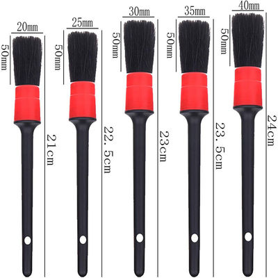 12PCS Auto Car Detail Brush Vent Reiniger Tool Kit für Reifen Armaturenbrett Innen Außen