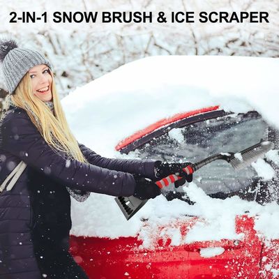 Trennbarer, ausdehnbarer Schneebürste Auto Windschutzscheibe Eiskraber-Kit