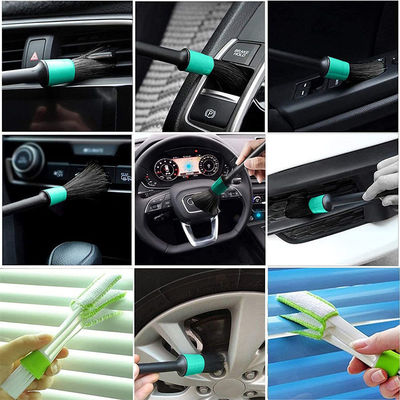 Grün 11Pcs Bristle Auto Lüftungsreiniger Bürste Duster Set für Klimaanlage
