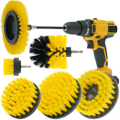 4 Zoll elektrische Bohrmaschine Reinigungsbürste Soft Bristle Bohrmaschine Set für Boden Toilette