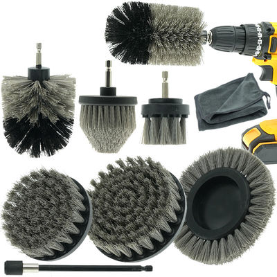 Graue Bohrbürste Erweiterung Scrubber kabellose 9PC Custom