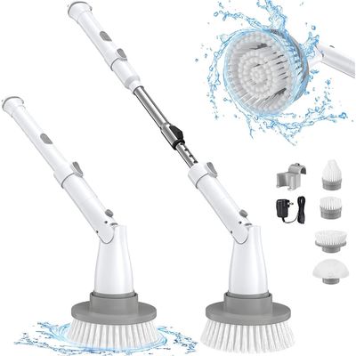 Batteriebetriebene elektrische Spin-Scrubber-Reinigungsbürste 2500mAh
