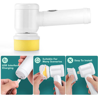 Nylon Power Elektrische Reinigungsbürste für Badezimmerfliesen 800mAh