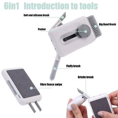 6 in 1 Staubsauger für Laptops und Airpods