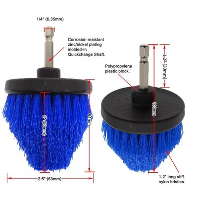 Rosh Grout Reinigung Bohrer Power Bohrer Scrub Bürste Anschluss für Toilettenreinigung