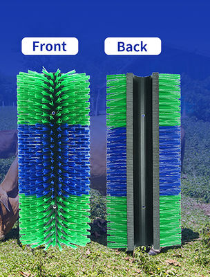 Haltbarkeit Kuhkratzbürste Wetterbeständig Nylon Bristle Kuhreiniger