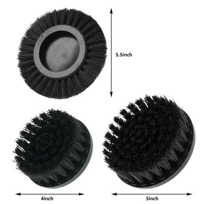 Strombohrbürste Set Schwarz Farbe Härteste Bürste Mit 3pcs