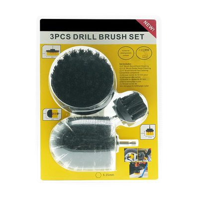 Nachhaltige 2/3.5/4 Zoll schwarze Farbbbürste Schrubber Bohrgeräte