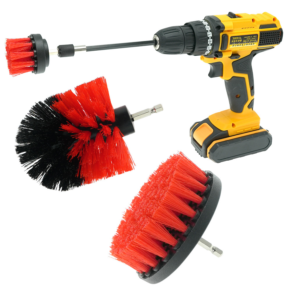 Elektrische Badewanne Badezimmer-Scrubber Bohrer Anschluss Bürste Polypropylen OEM
