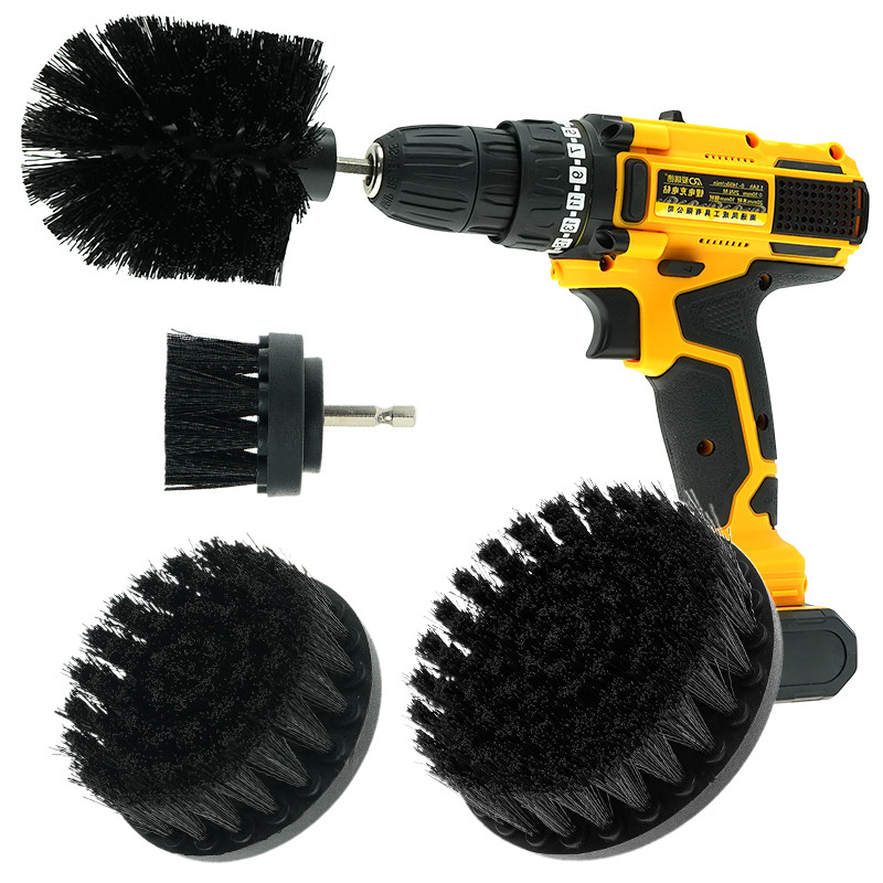 Bohrreinigungsbürste Power-Scrubber-Bürste für Küche/Toilette/Badezimmer/Hotel/Reifen Einfache Installation Werkzeugbürste