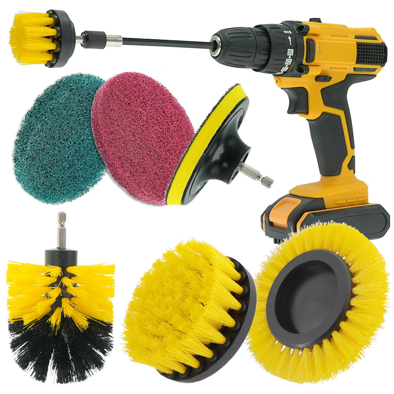 Teppichreinigung Bohr-Bürste-Anschluss-Scrub-Pads Antiabnutzung
