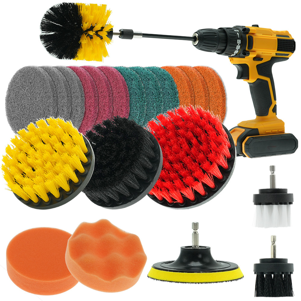 Elektrische Bodenreinigung Bürste Bohrgerät Reinigung Kit Bohrgerät Set