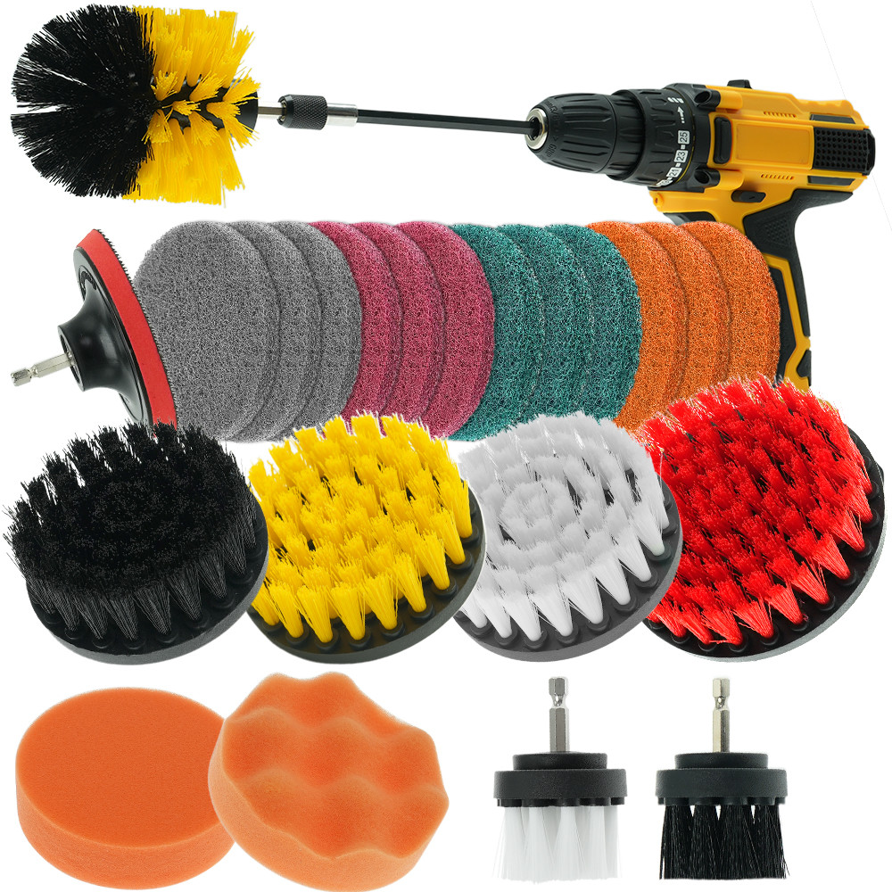 Bohrbürste Power-Scrubber-Reinigungsbürste Allzweck-Bohrbürsten-Scrub-Kit