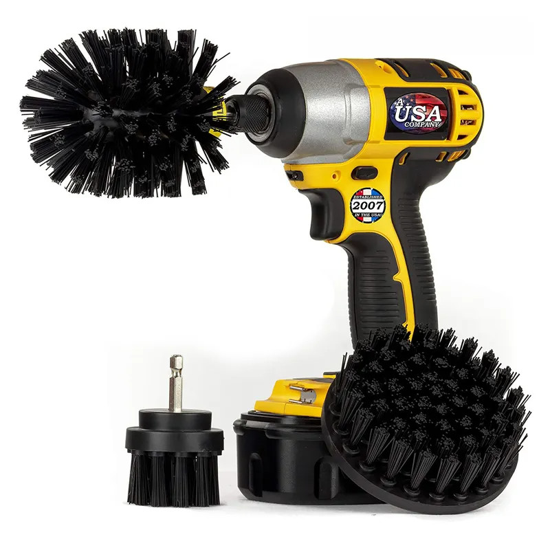 3 Paket Auto Power Bohrmaschine Teppich-Scrubber Bohrmaschine