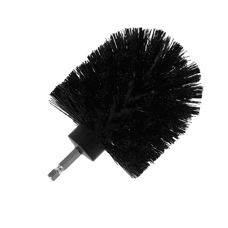 Schwarze Farbe 2 Zoll Bohrspülbürste für schnelle und effektive Reinigung