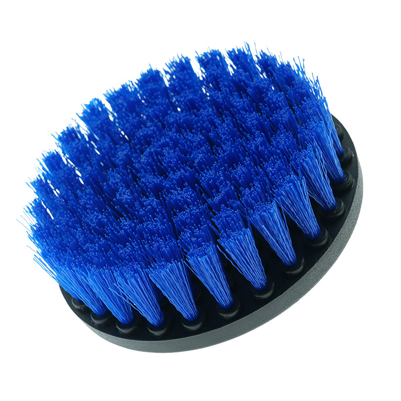 4 Zoll Bürste Größe Blau Und Schwarz Roller Bohrer Bürste Kanne Reinigung Auto Mit Bohrer