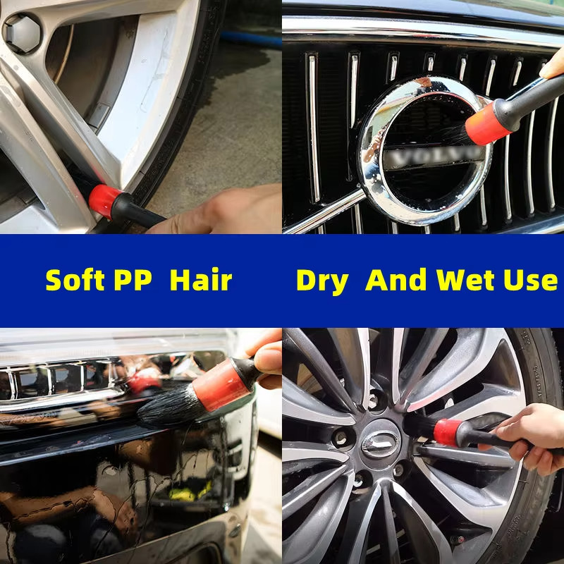 Individuell zusammensetzbare Mikrofaser-Auto-Luftkanal Reinbürste Innenraum Staubbürste